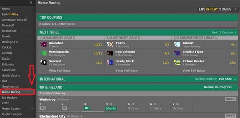 bet365 horse racing today